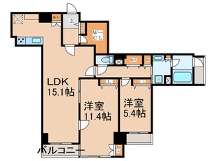 グリーンホームズⅡの物件間取画像